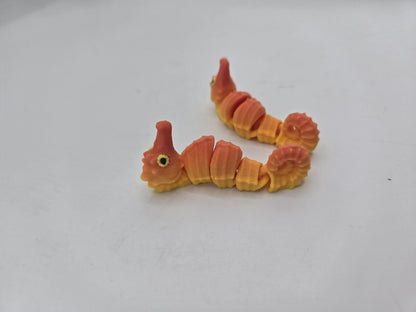 Baby (or Nano Mini) Seahorse Flexi Articulated 3D Print