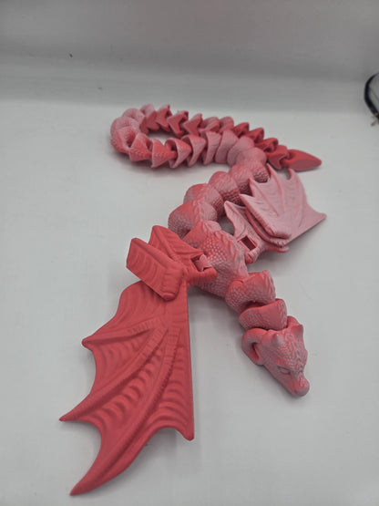 Flexi Shoulder Drape Wyrm Articulated 3D Print