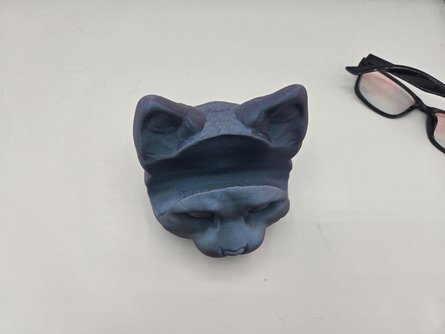 Cat Head Glasses Holder Display | 3D Print