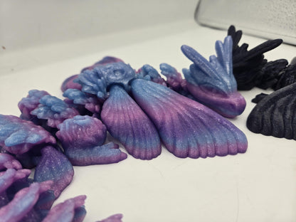 Articulated Deathmoth Dragon Flexi 3D Print