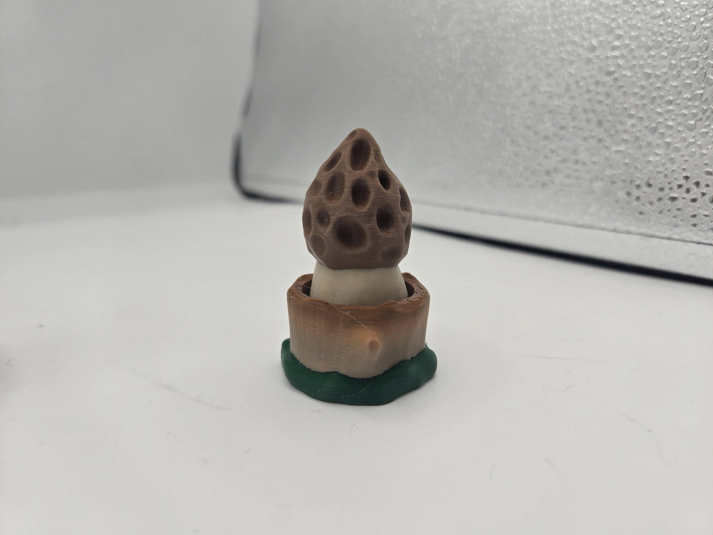 Mushroom Forest Stump Mechanical Key Clicker 3D Print