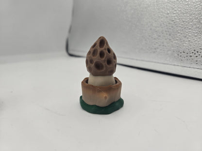 Mushroom Forest Stump Mechanical Key Clicker 3D Print