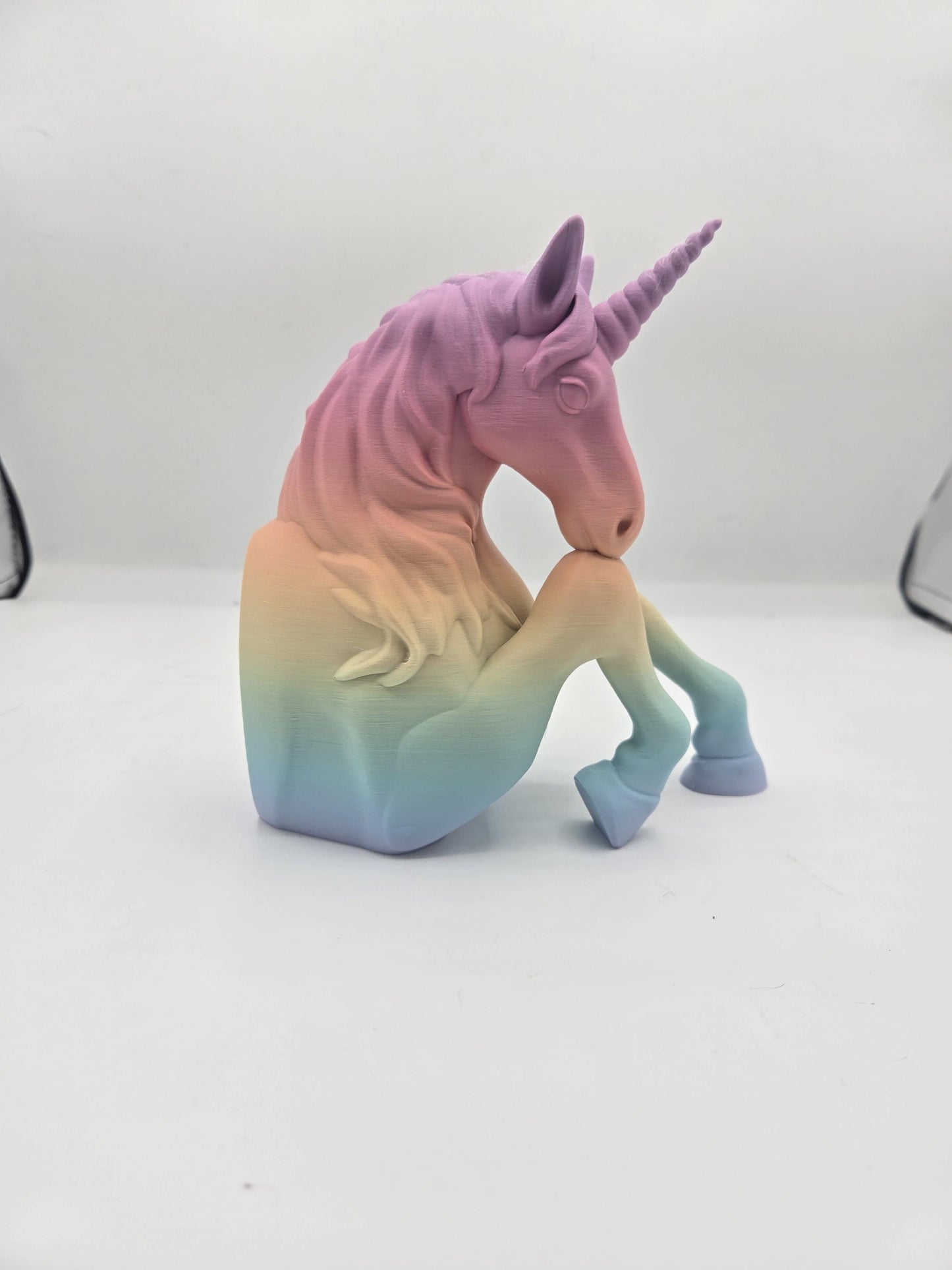 Unicorn Book Shelf Nook/Display 3D Print