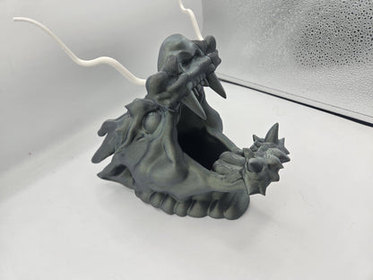 Dragon Wall Hanging (with Command Strips) or Tabletop Controller Holder 3D Print