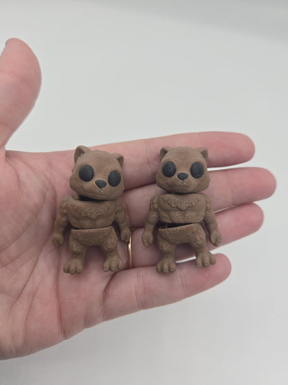 Baby Werewolf Halloween Spooky Fun 3D Print