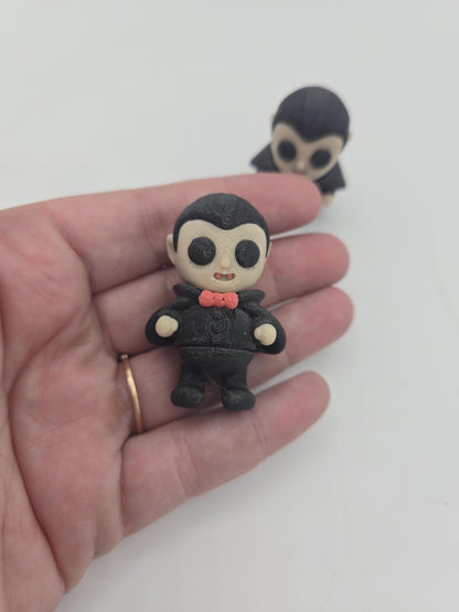 Spooky Fun Articulated Tiny Articulated Count Dracula 3D Print