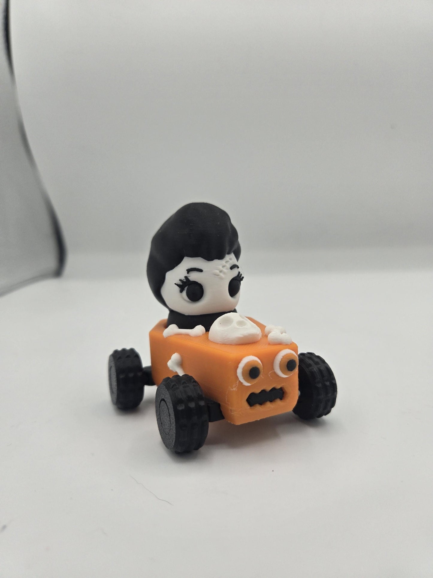 Halloween Monster Car Mechanical Key Clicker | 3D Print