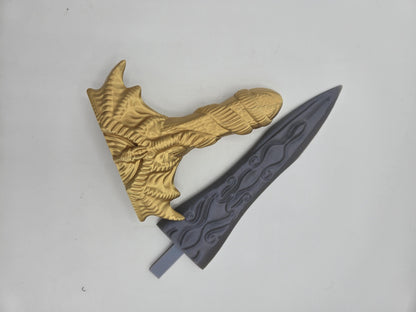 Cosplay or Costume Fantasy Dragon-Hilt Dagger 3D Print