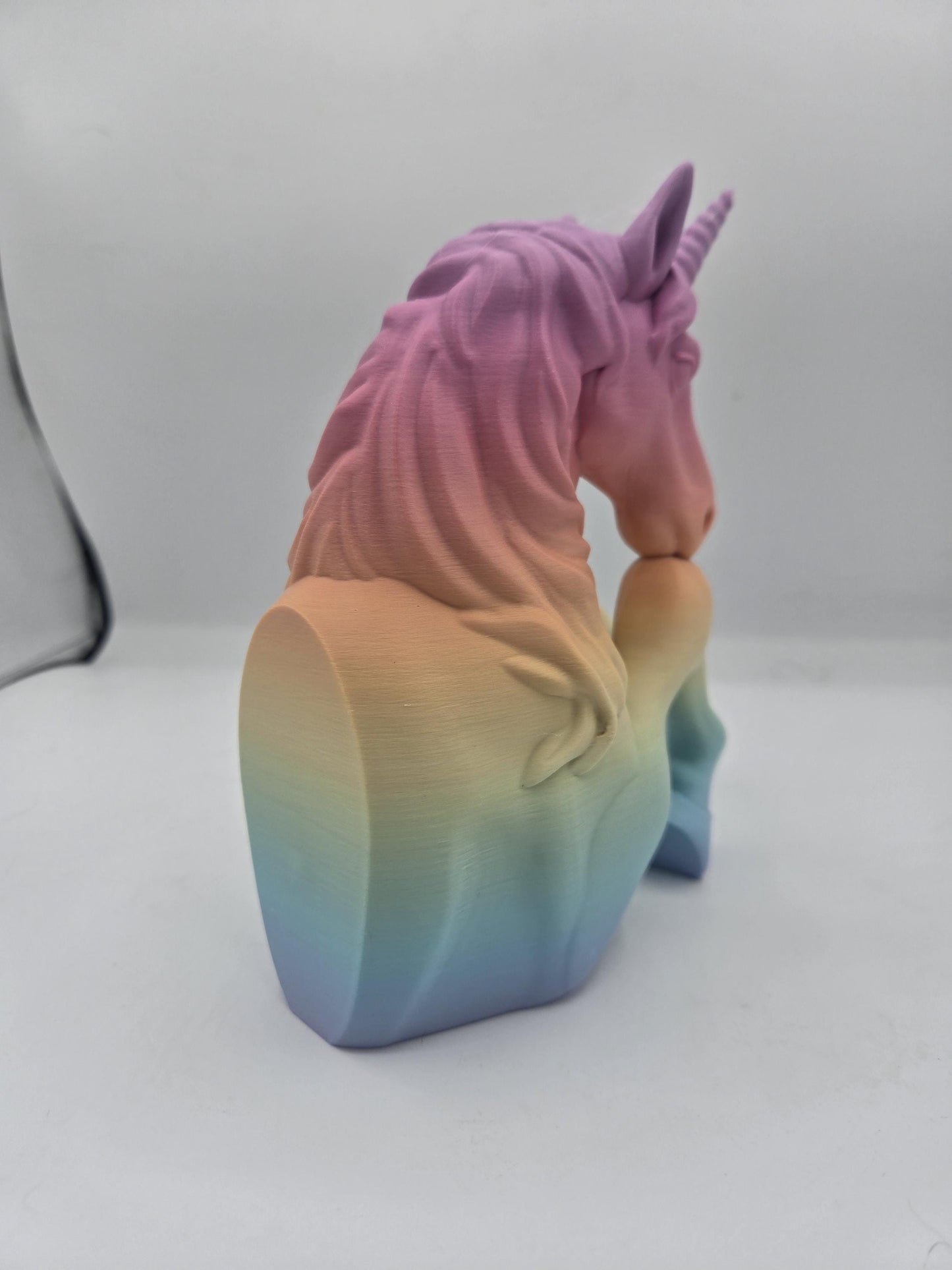 Unicorn Book Shelf Nook/Display 3D Print