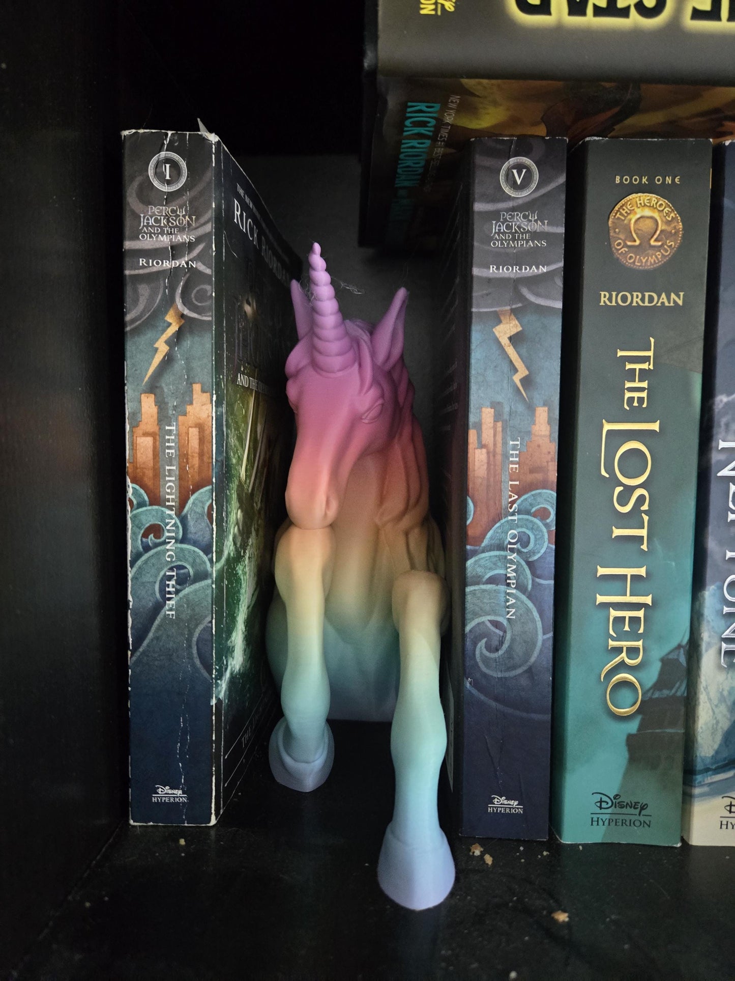 Unicorn Book Shelf Nook/Display 3D Print