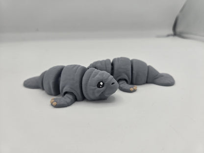 Mini Manatee Articulated Flexi 3D Print