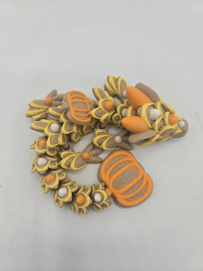 Baby Pumpkin Spice Cookie Dragon Articulated 3D Print
