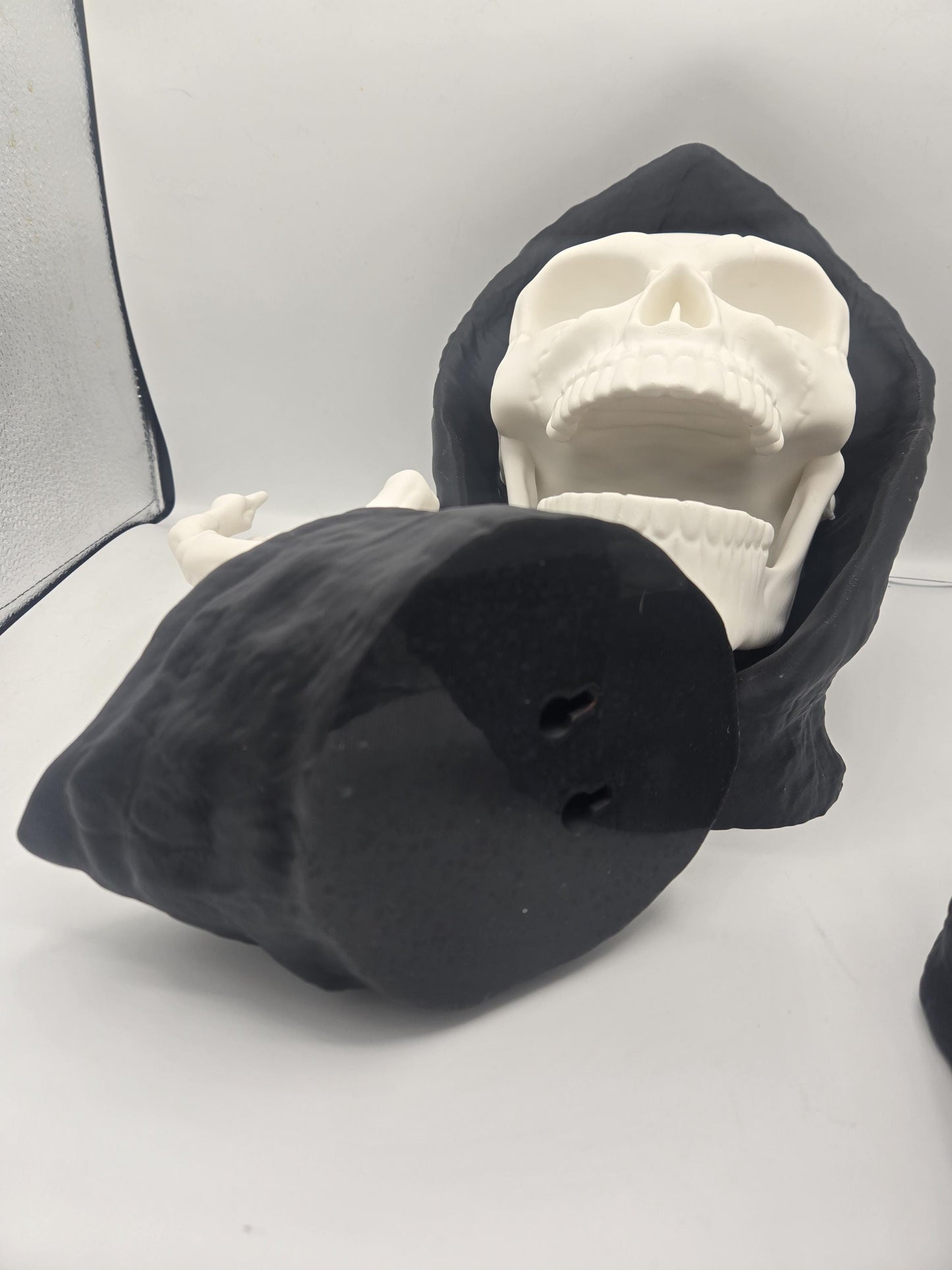 Grim Reaper Wall Display Controller and Headphone Holder 3D Print