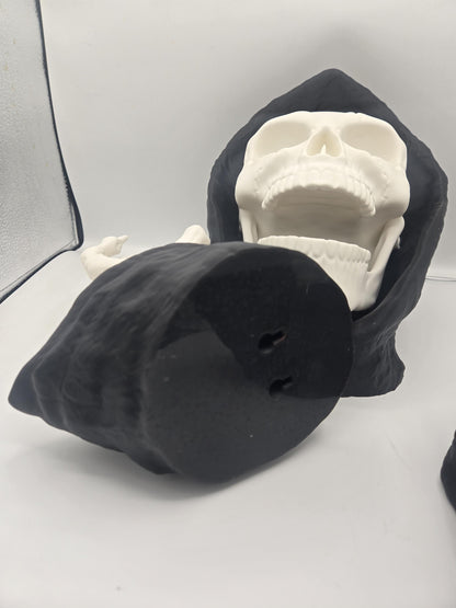Grim Reaper Wall Display Controller and Headphone Holder 3D Print