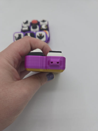Random Halloween Combination Mechanical Key Clickers Fidget 3D Print