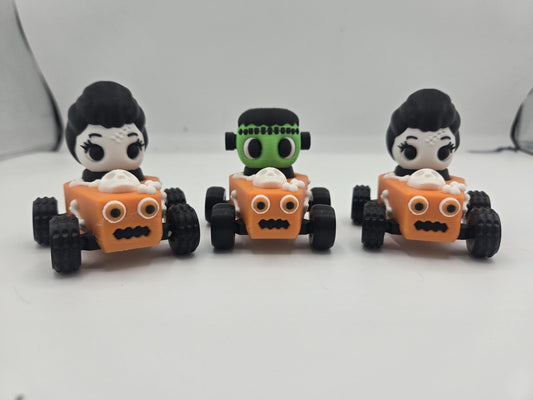 Halloween Monster Car Mechanical Key Clicker | 3D Print