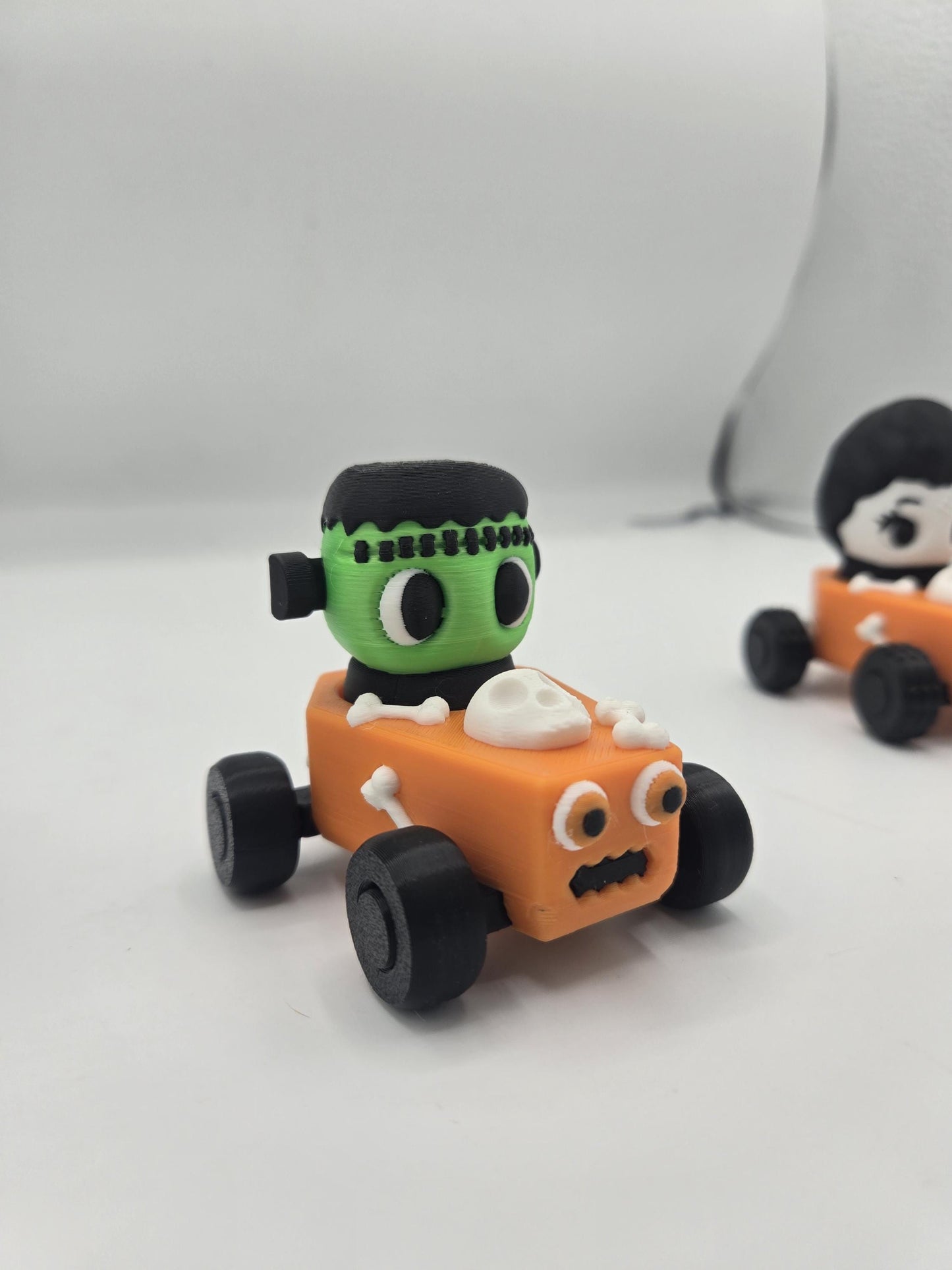 Halloween Monster Car Mechanical Key Clicker | 3D Print