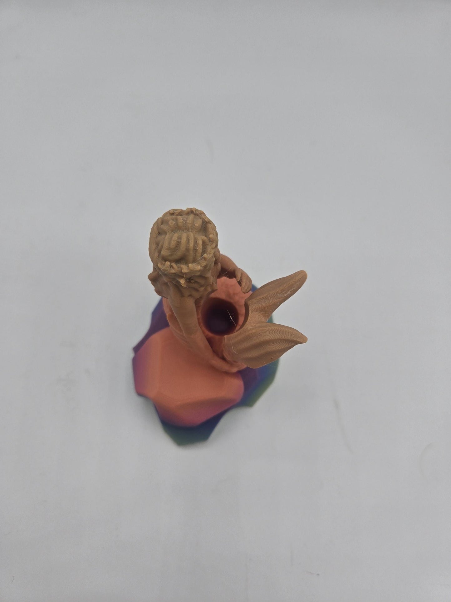 Mermaid Pen Holder Desk Decor 3D Print