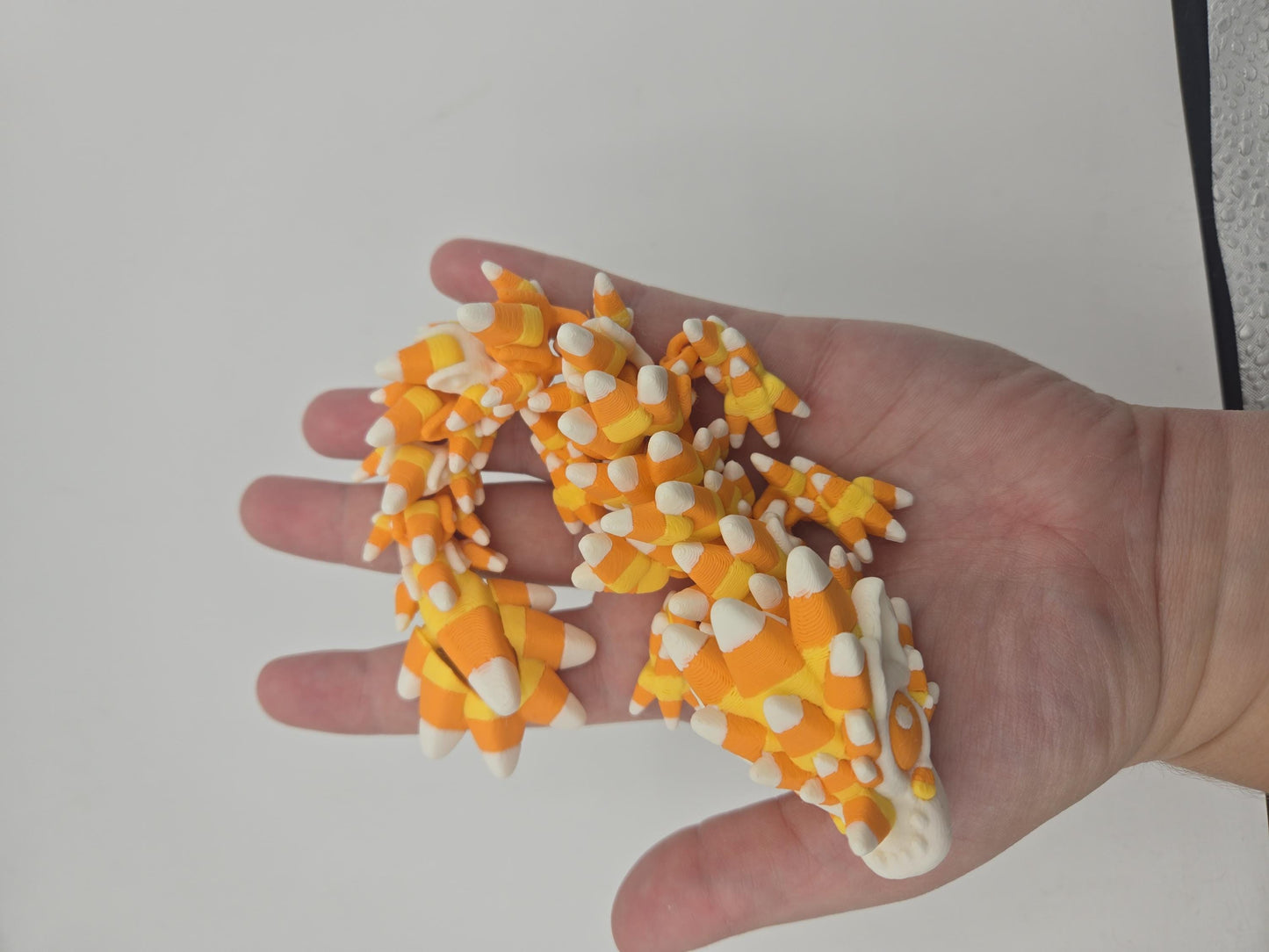 Baby Candy Corn (70%) Fall Halloween Themed Dragon 3D Print