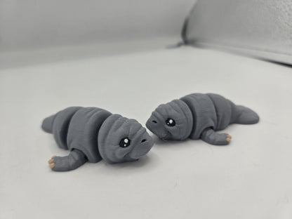 Mini Manatee Articulated Flexi 3D Print