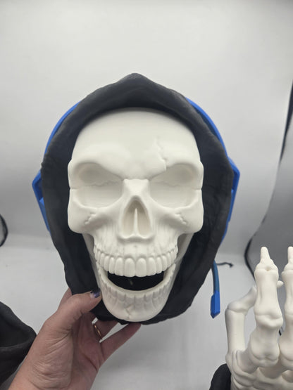 Grim Reaper Wall Display Controller and Headphone Holder 3D Print