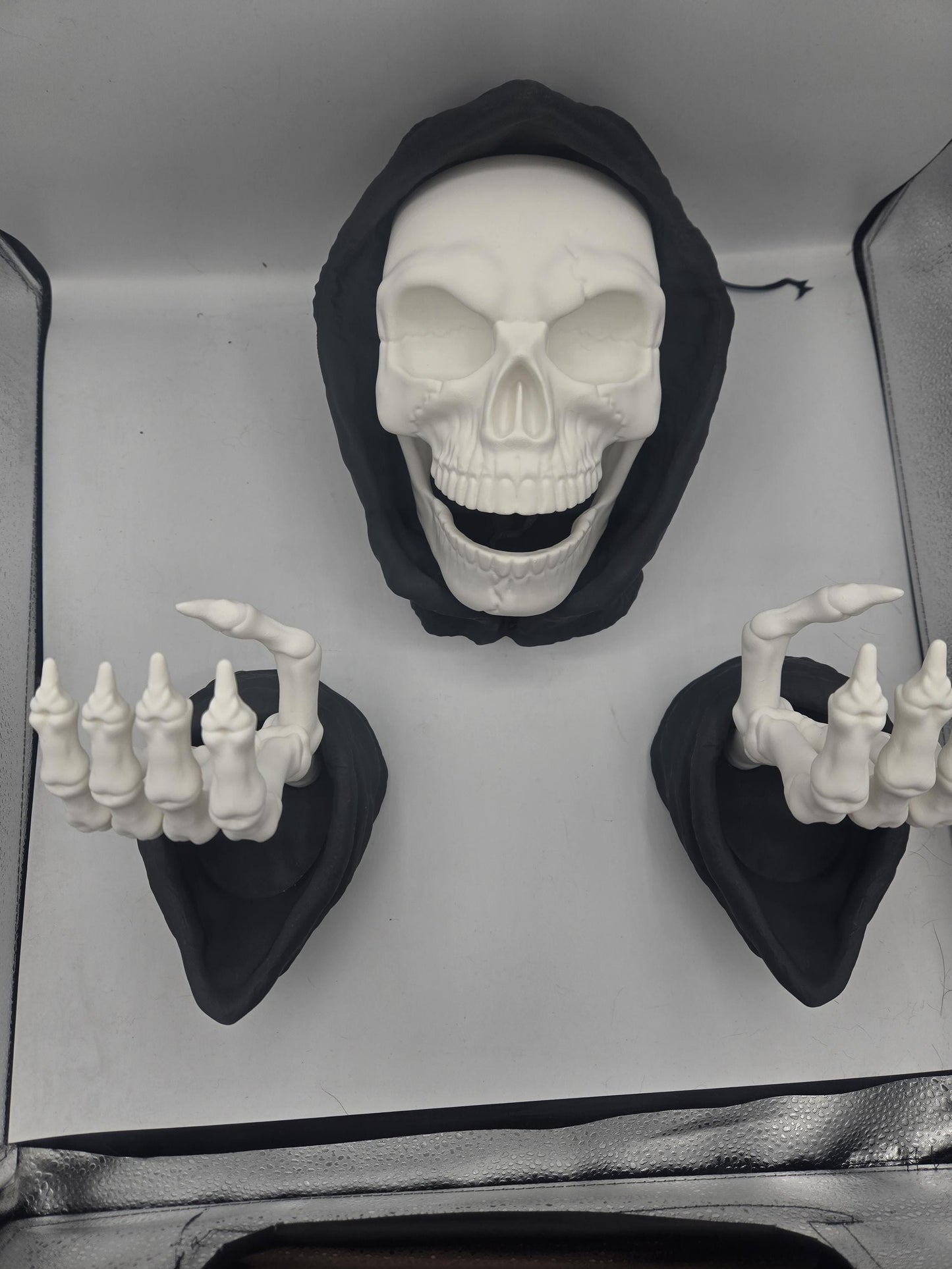 Grim Reaper Wall Display Controller and Headphone Holder 3D Print