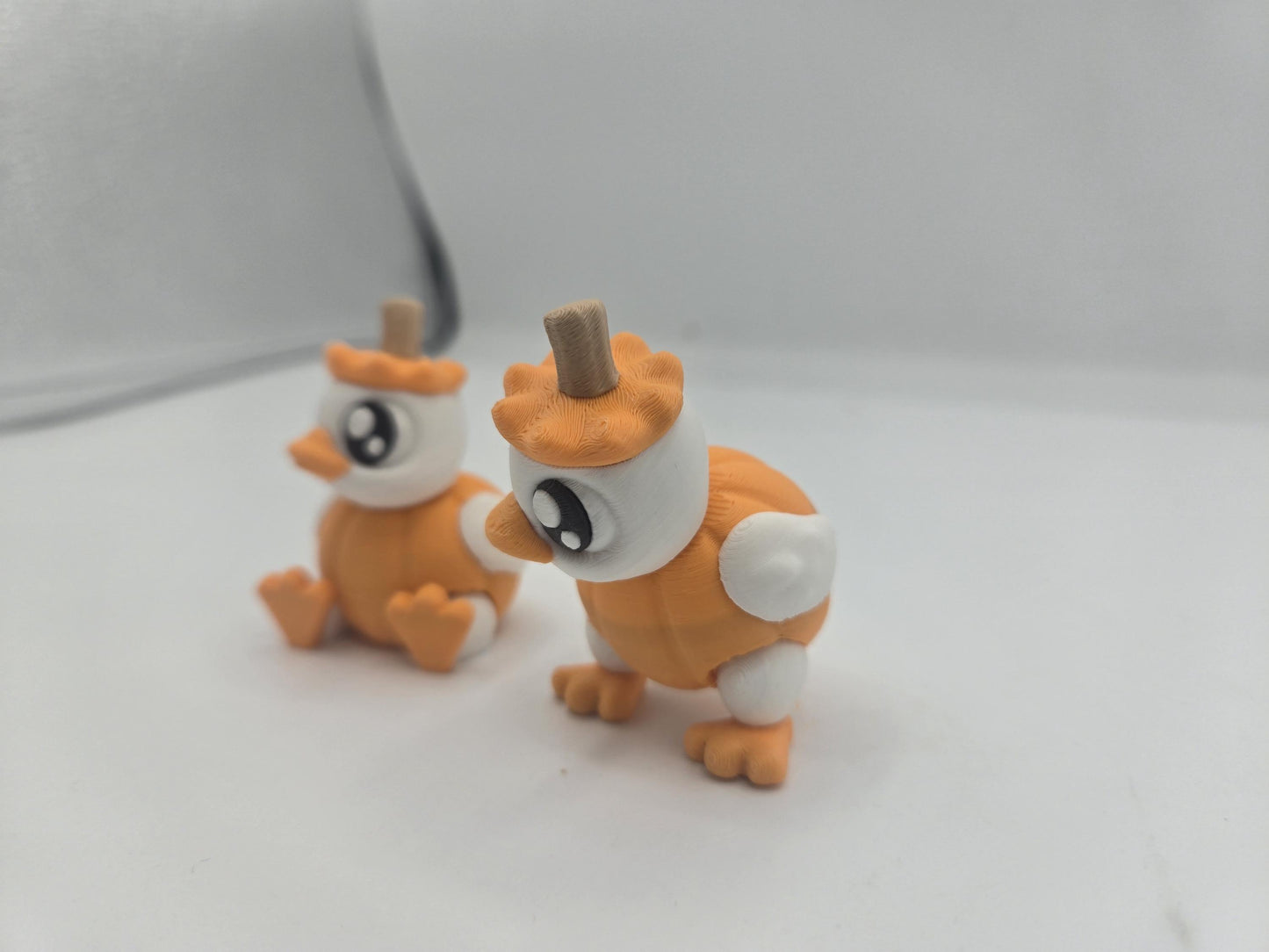 Cute Pumpkin Duck Adorable 3D Print