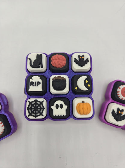 Random Halloween Combination Mechanical Key Clickers Fidget 3D Print