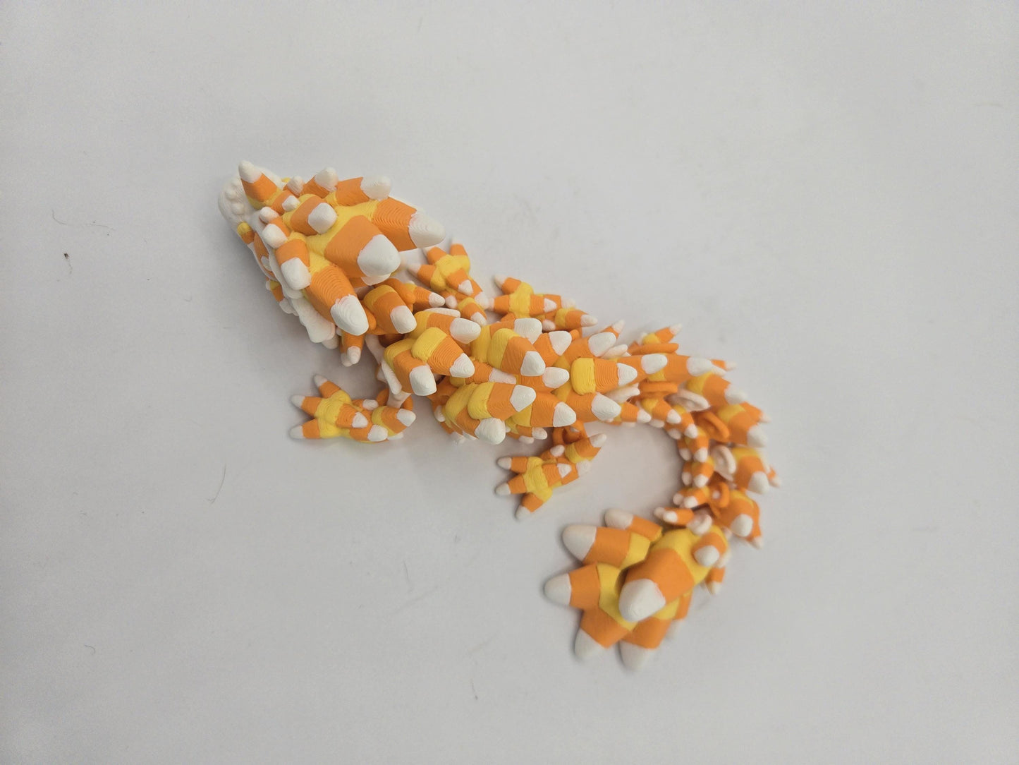 Baby Candy Corn (70%) Fall Halloween Themed Dragon 3D Print