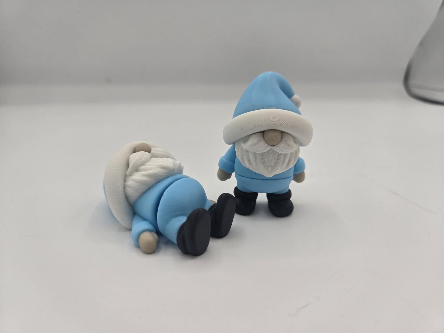 Tiny Gnome Winter Themed Flexi Articulated Buddy 3D Print