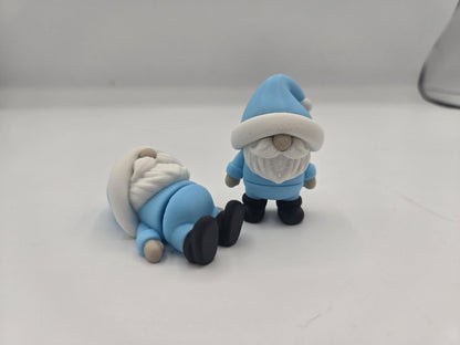 Tiny Gnome Winter Themed Flexi Articulated Buddy 3D Print