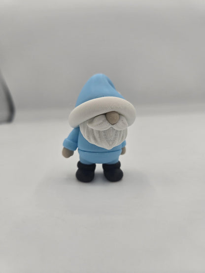 Tiny Gnome Winter Themed Flexi Articulated Buddy 3D Print
