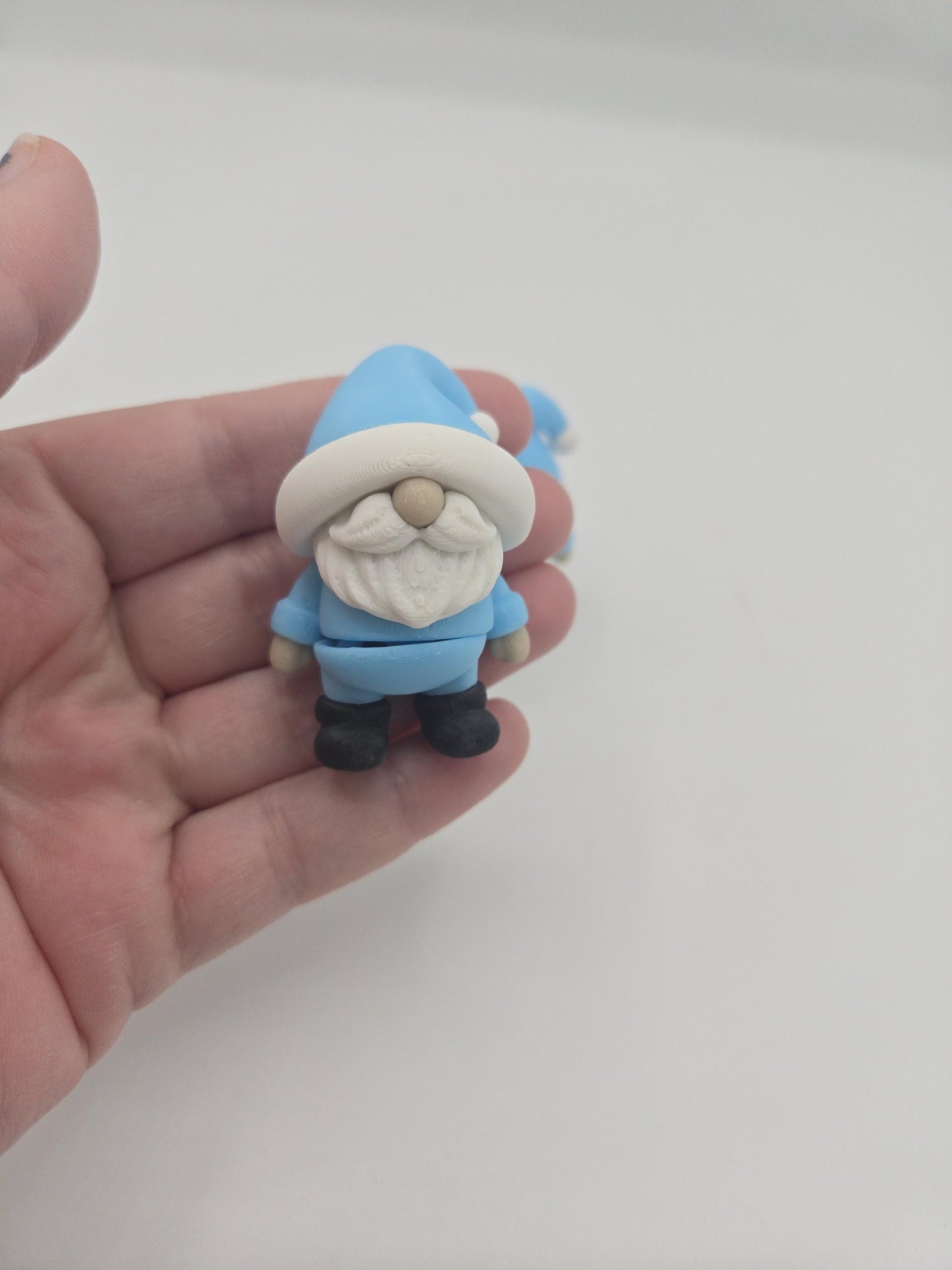 Tiny Gnome Winter Themed Flexi Articulated Buddy 3D Print