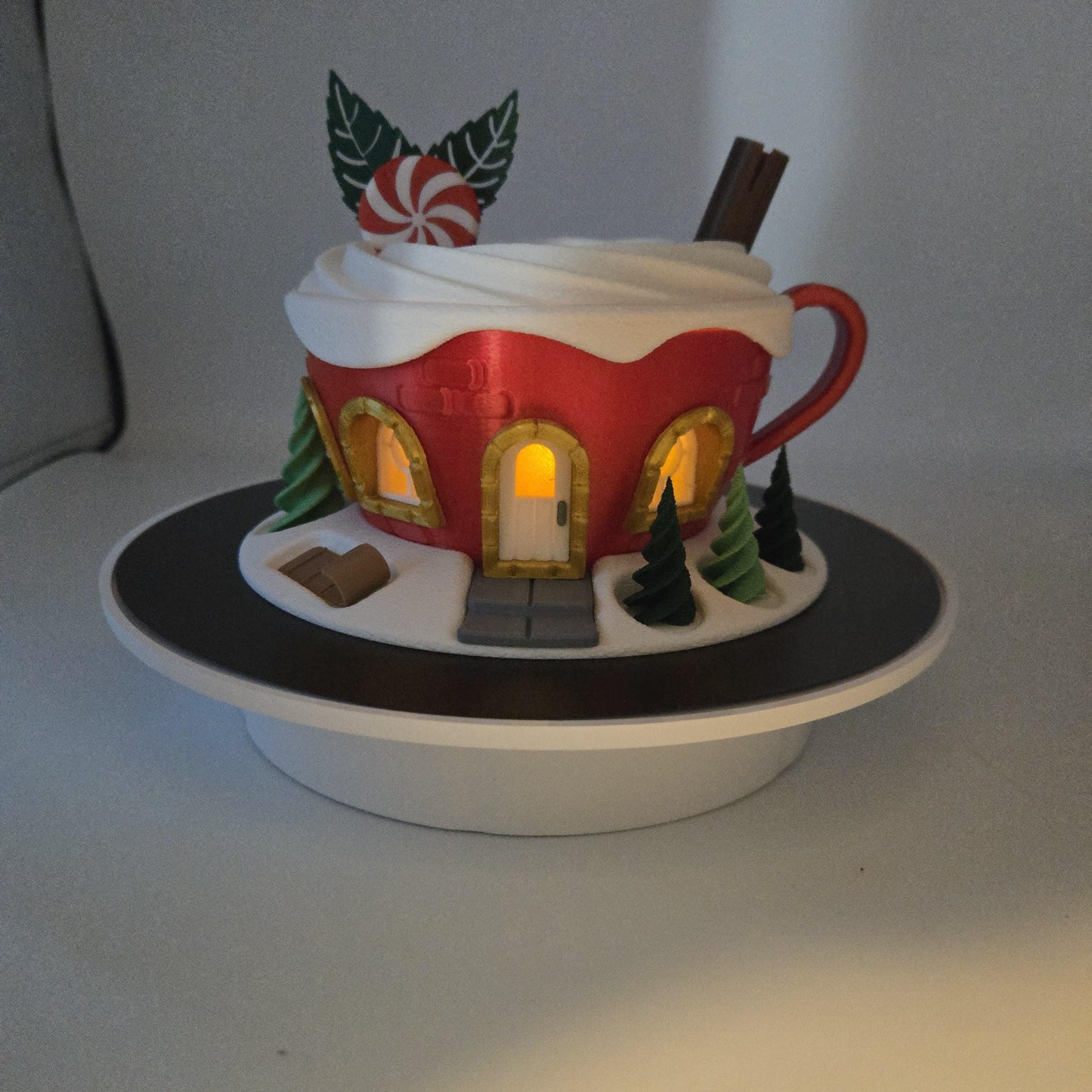 Hot Chocolate Christmas Fairy House | 3D Print