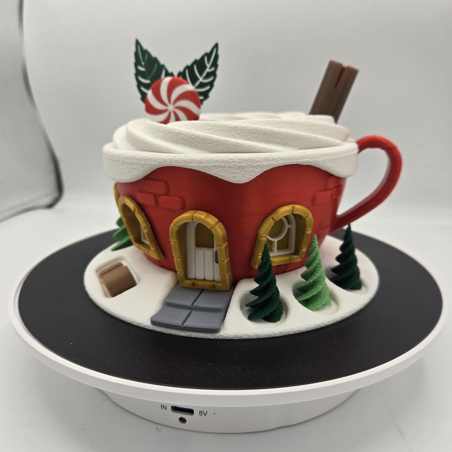 Hot Chocolate Christmas Fairy House | 3D Print