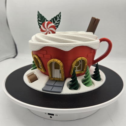 Hot Chocolate Christmas Fairy House | 3D Print