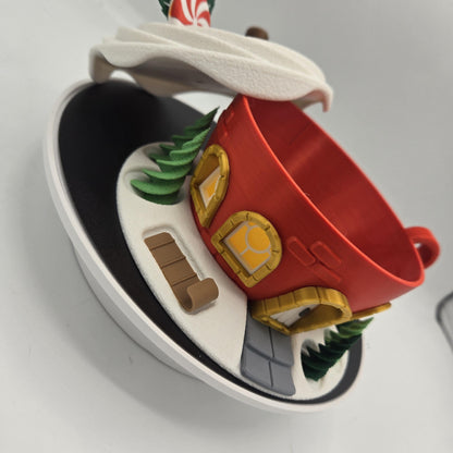 Hot Chocolate Christmas Fairy House | 3D Print