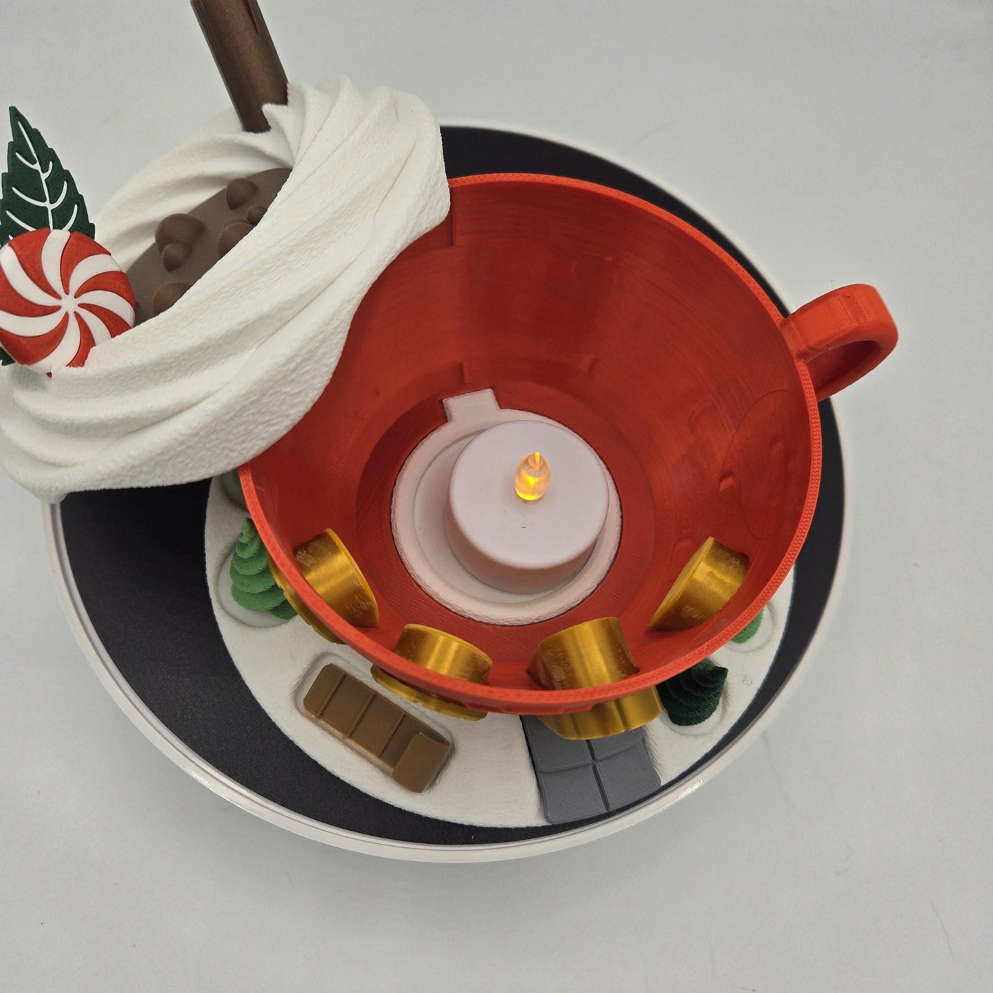 Hot Chocolate Christmas Fairy House | 3D Print