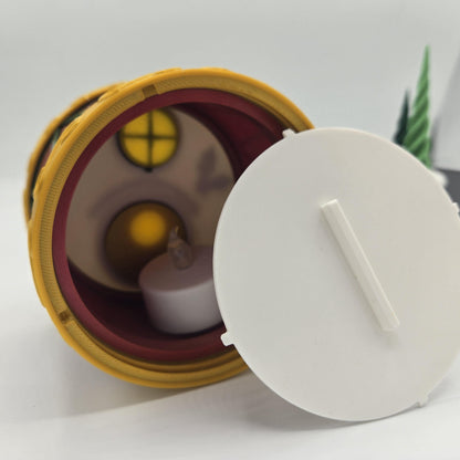 Festive Holiday Drum Christmas Fairy House | 3D Print