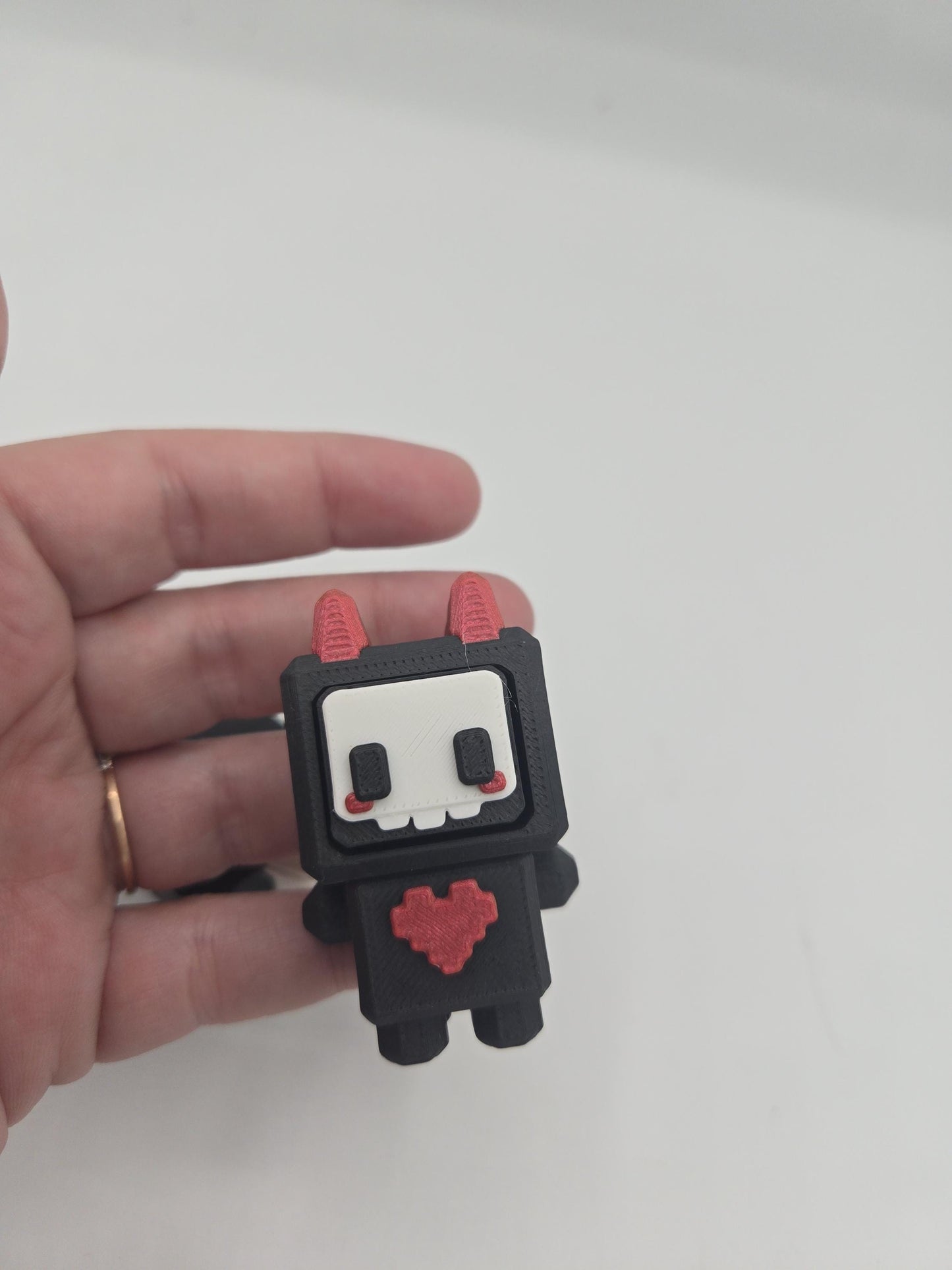 Kawaii 8 Bit Style Cute Mechanical Switch Clicker Multiple Styles | Panda, Dog, Cat, Skeleton Clicker | 3D Print