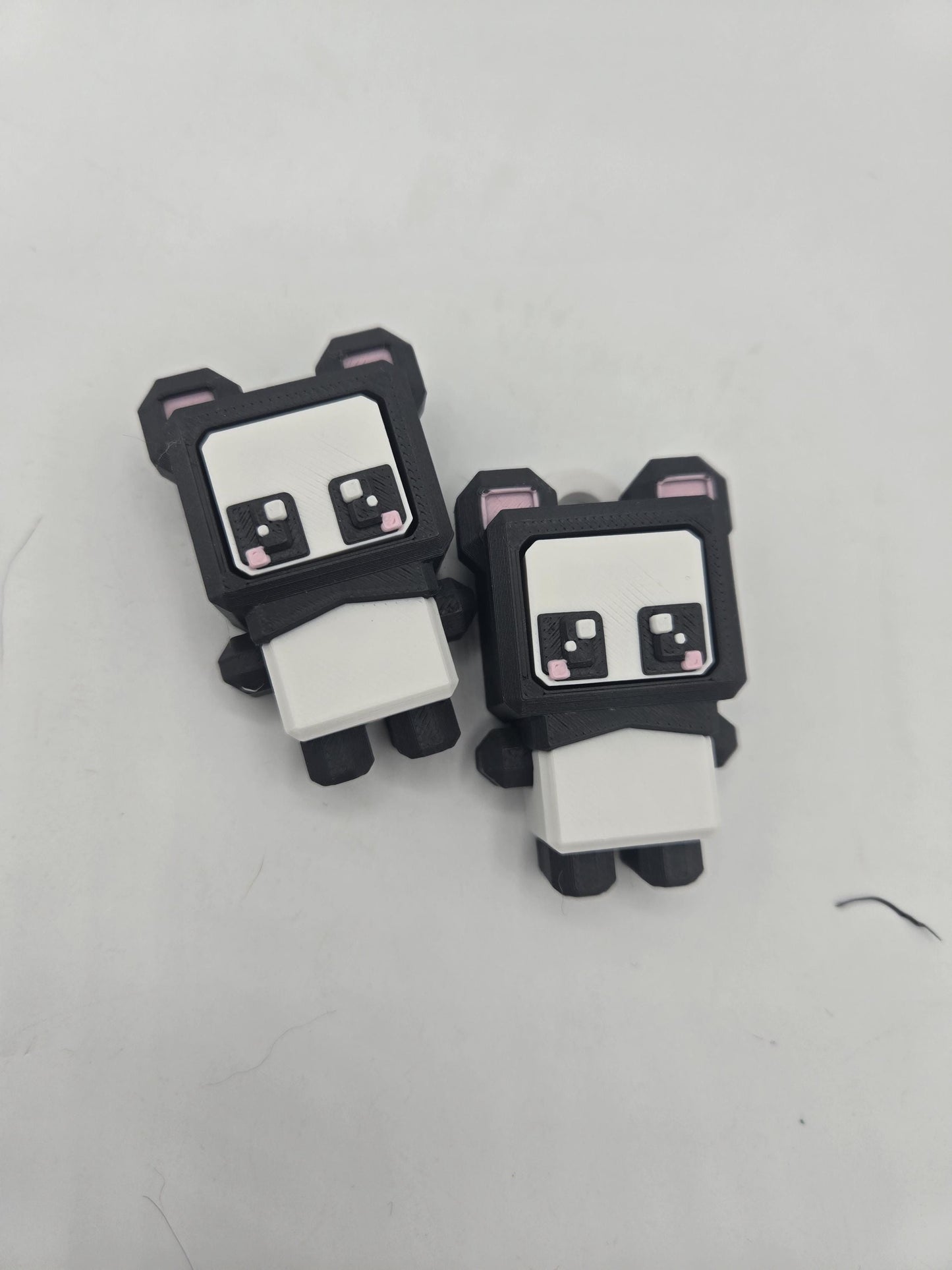 Kawaii 8 Bit Style Cute Mechanical Switch Clicker Multiple Styles | Panda, Dog, Cat, Skeleton Clicker | 3D Print
