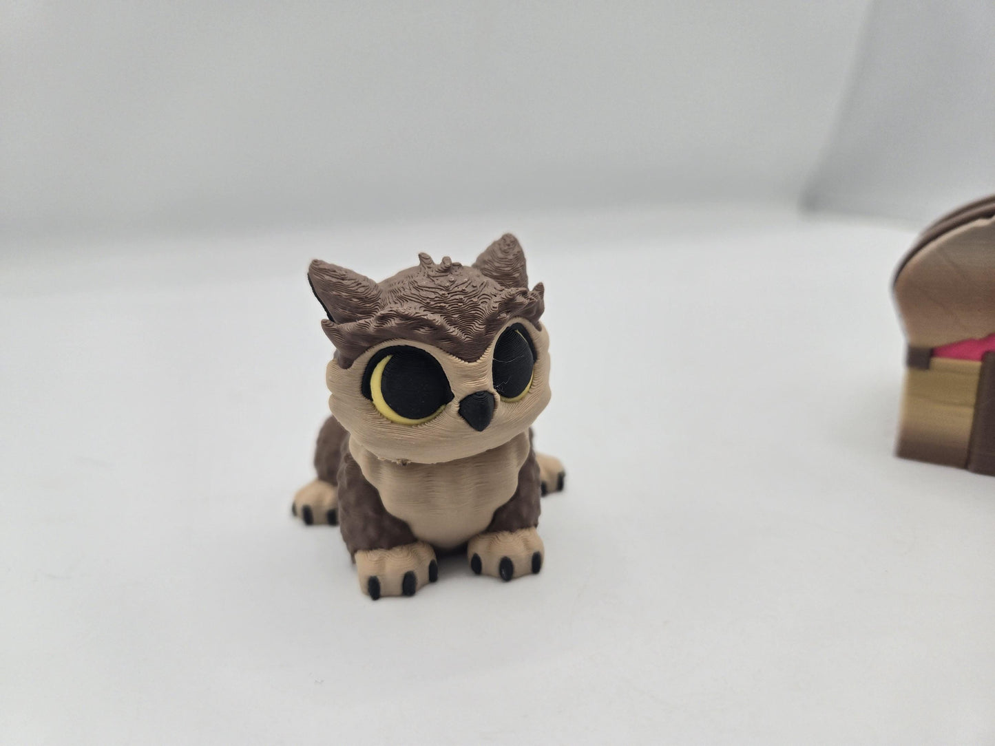 Quest Buddies – Mimic Chest Dice Guardian & Owlbear Set (or Solo) | 3D Print