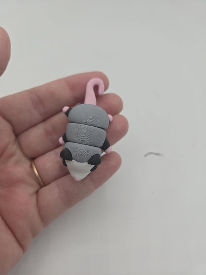 Simple Baby Opossum Articulated 3D Printed Flexi Animal