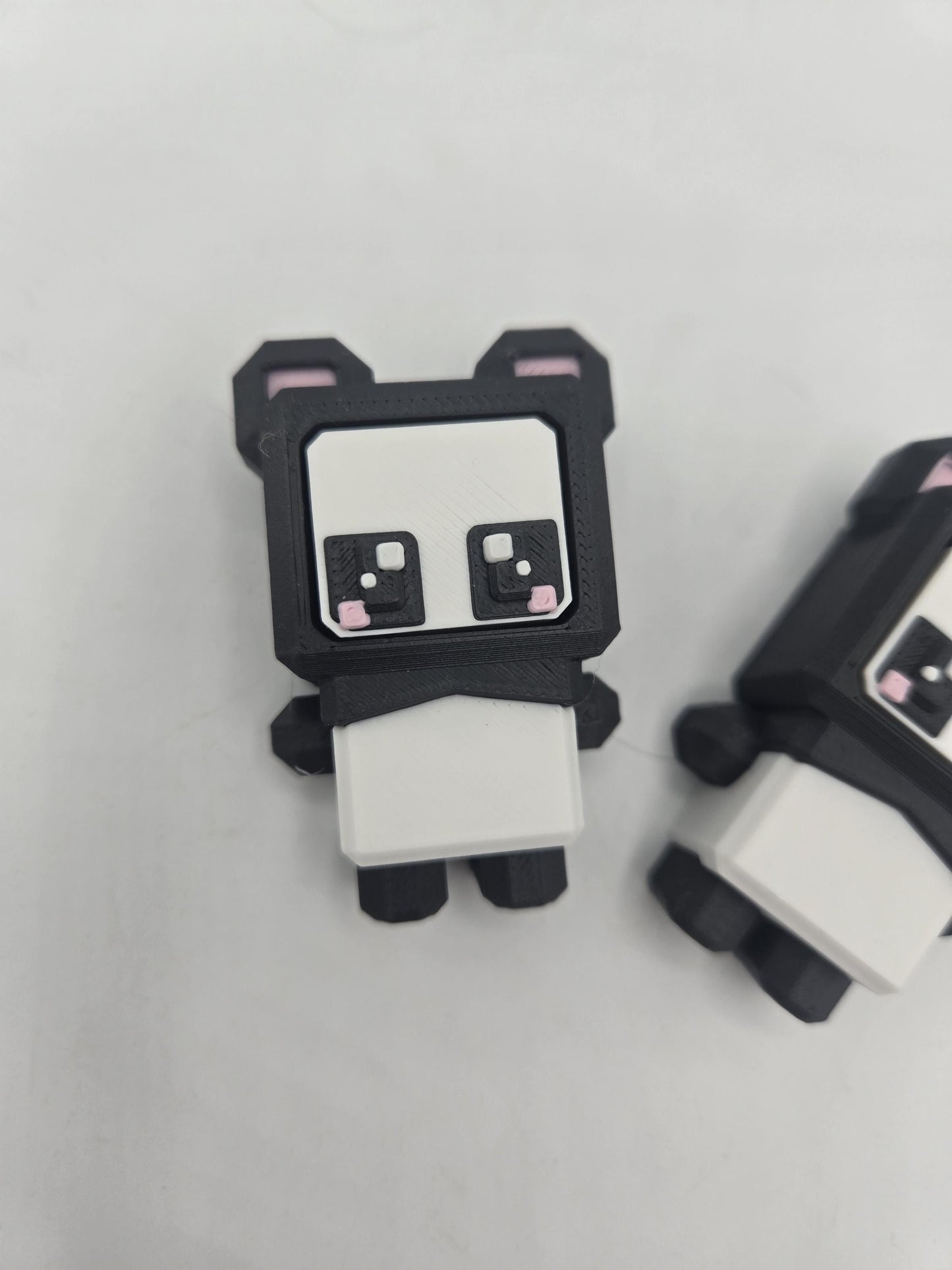Kawaii 8 Bit Style Cute Mechanical Switch Clicker Multiple Styles | Panda, Dog, Cat, Skeleton Clicker | 3D Print