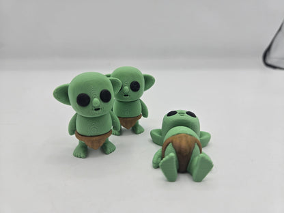 Tiny Goblin Articulated Flexi 3D Print