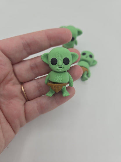 Tiny Goblin Articulated Flexi 3D Print