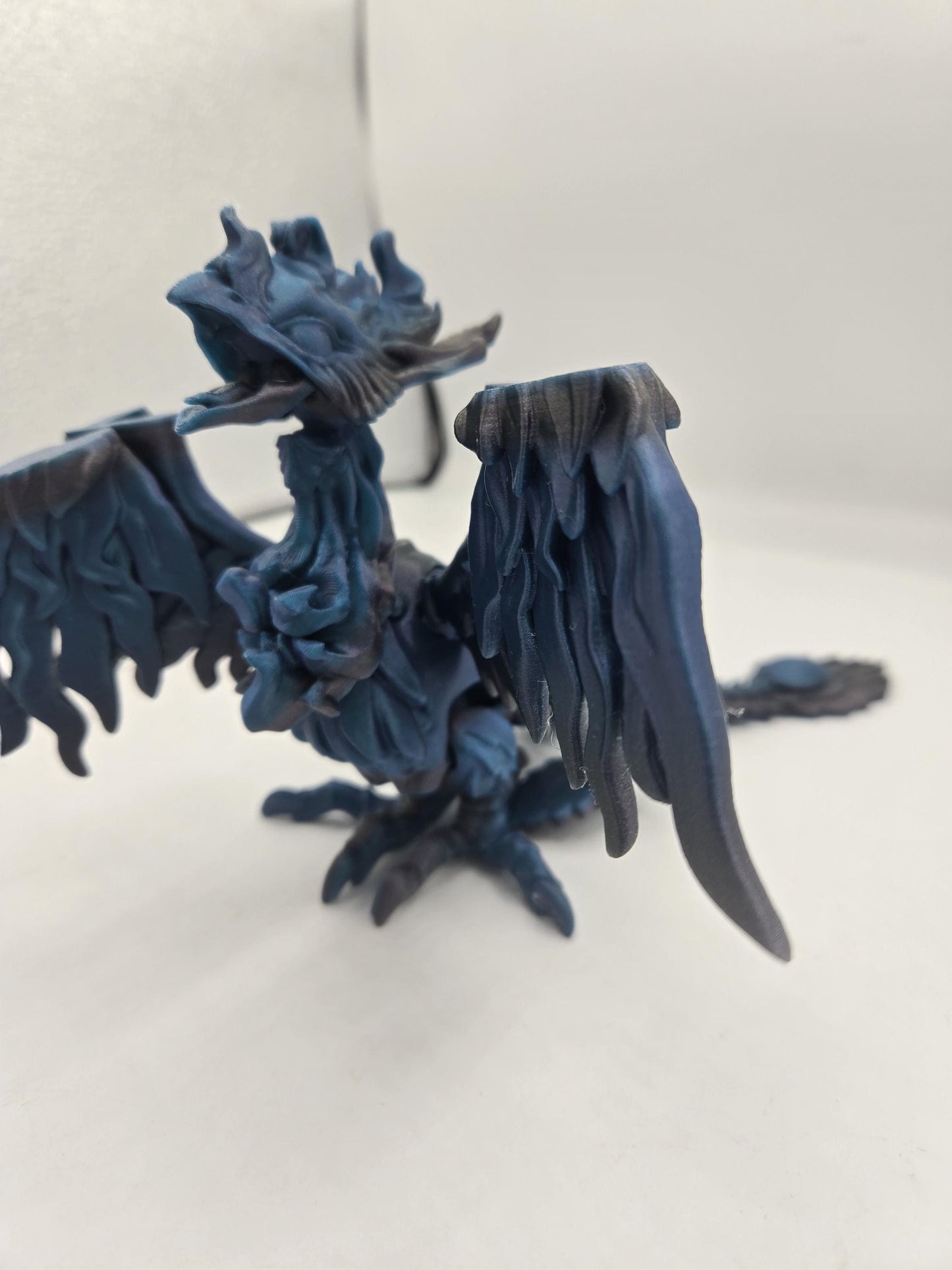 Flexi Phoenix Articulated Fantasy 3D Print