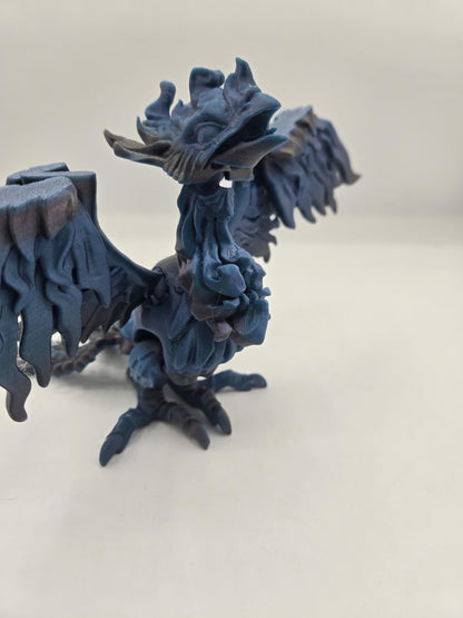 Flexi Phoenix Articulated Fantasy 3D Print