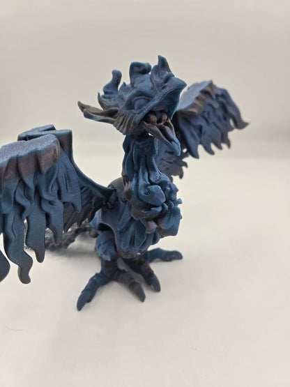 Flexi Phoenix Articulated Fantasy 3D Print