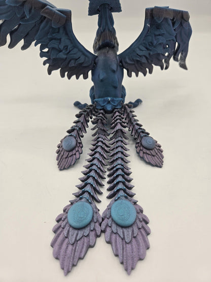 Flexi Phoenix Articulated Fantasy 3D Print